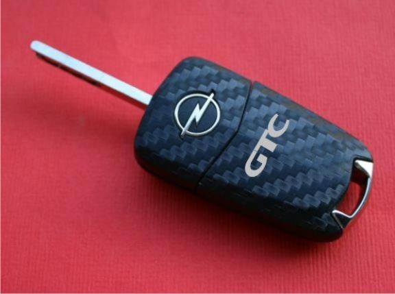 #4 Schlüsselfolie in Carbonoptik Opel Modelle GTC