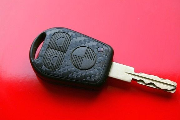 #1 Schlüsselfolie in Carbonoptik BMW Modelle