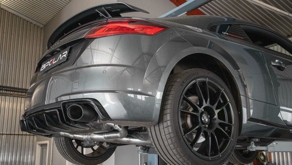 Audi TT RS 8S FV DAZA BIPOLAR by GRAIL EXHAUST Klappenauspuff Klappenabgasanlage