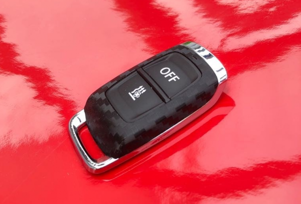 #07 Schlüsselfolie Carbonoptik für VW Modelle Fernbedienung Standheizung