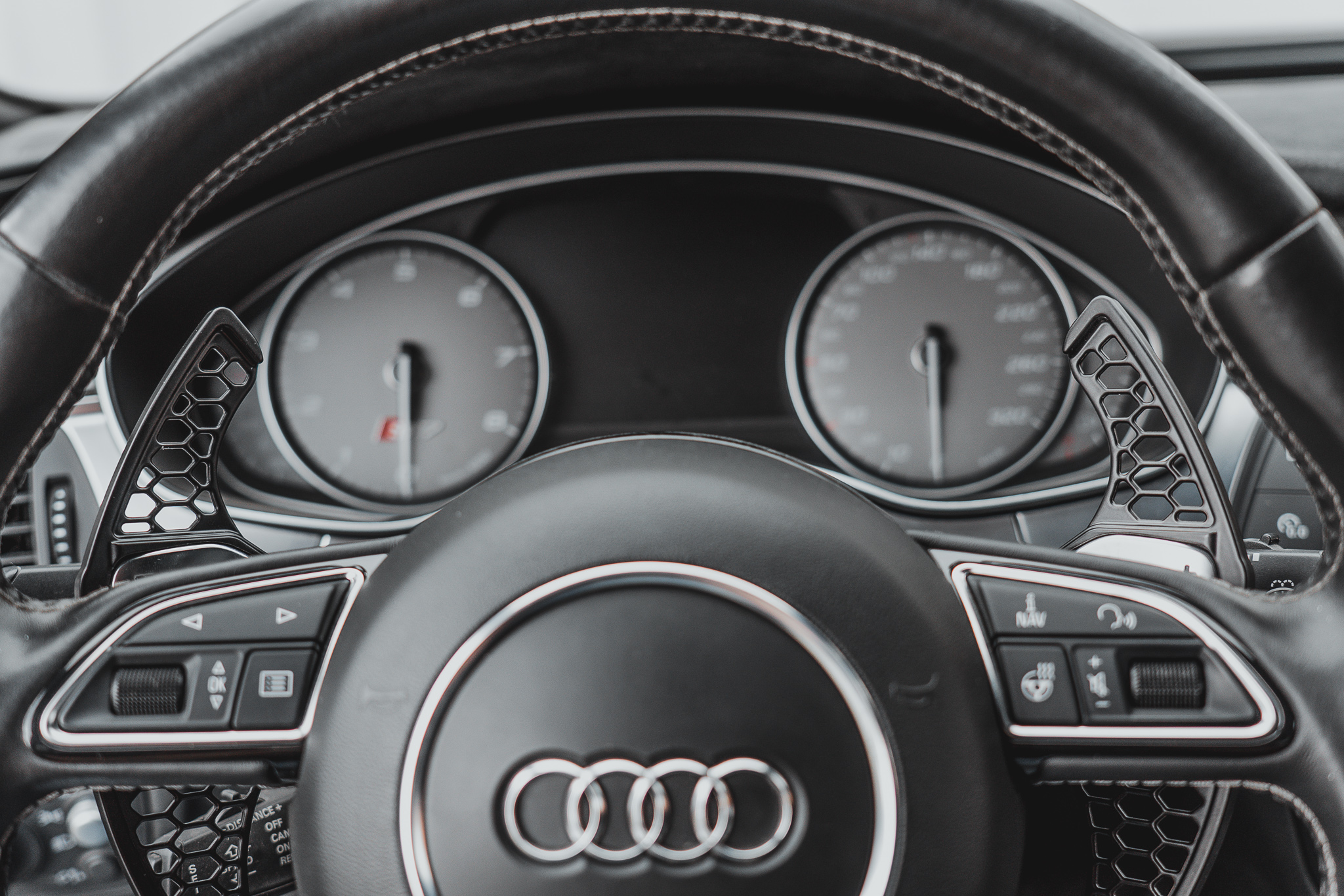 Schaltwippen Verlängerung für Audi S und RS Modelle