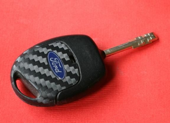 #9 Schlüsselfolie in Carbonoptik Ford Modelle
